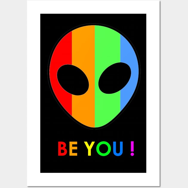 Be you Wall Art by Malleka